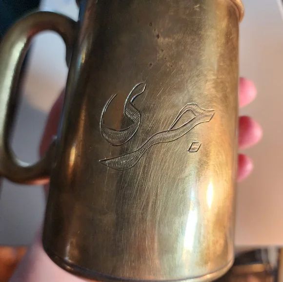 Antique Brass mug
